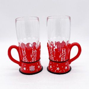 Disney High School Musical The Ice Tour Light Up Plastic Cup Mug WORKS lot 2
